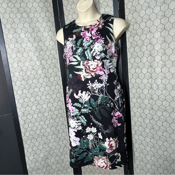 Calvin Klein Floral Sheath Dress - Picture 2 of 13
